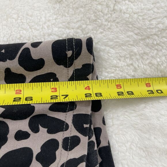 Smash Tess Everywear Cardi Cardigan Size S Lexi Leopard Beige Black Pockets Fall - Picture 8 of 12